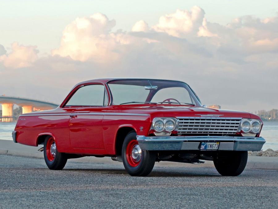  Chevrolet Bel Air Sport Coupe 1962 года  (фото 20 из 20)